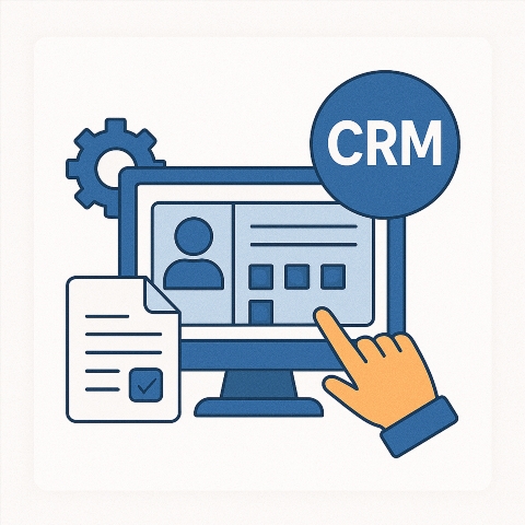 Sistema CRM semplice per le aziende in Ucraina