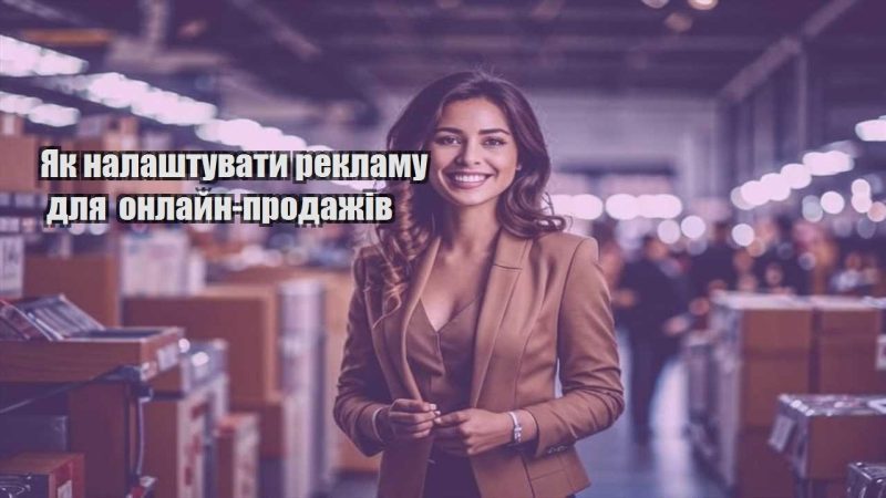 yak nalashtuvaty reklamu dlya onlajn prodazhiv