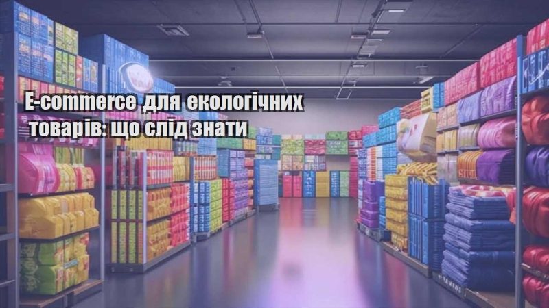 e commerce dlya ekologichnyh tovariv shho slid znaty