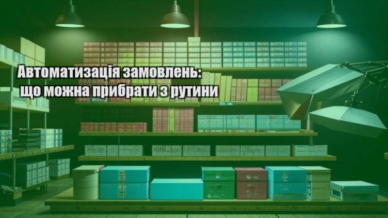 avtomatyzacziya zamovlen shho mozhna prybraty z rutyny