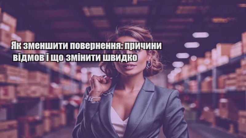 yak zmenshyty povernennya prychyny vidmov i shho zminyty shvydko