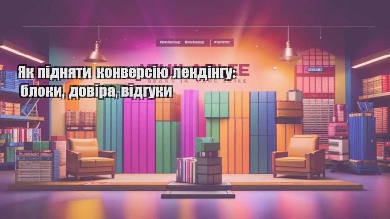 yak pidnyaty konversiyu lendingu bloky dovira vidguky