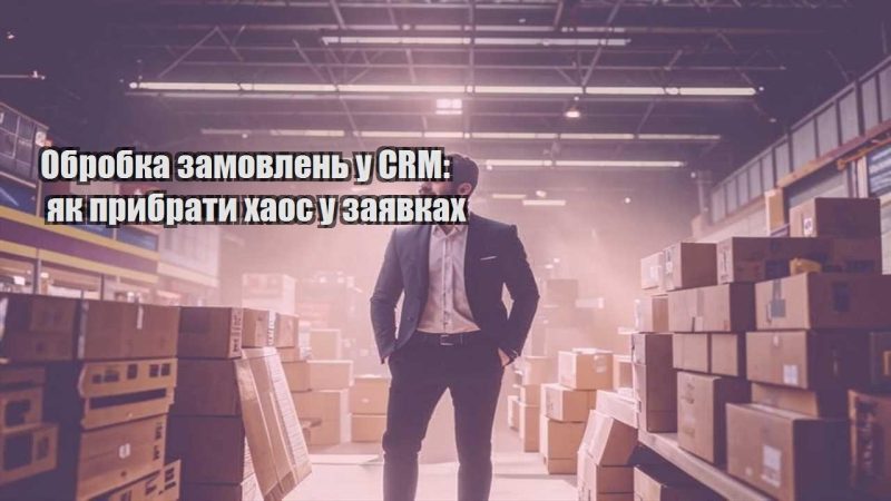 obrobka zamovlen u crm yak prybraty haos u zayavkah