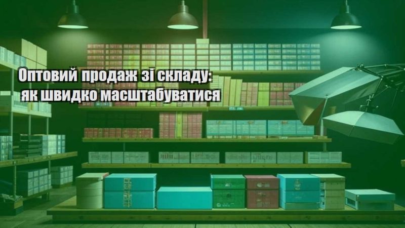 optovyj prodazh zi skladu yak shvydko masshtabuvatysya