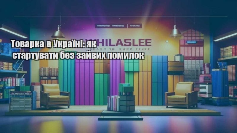 tovarka v ukrayini yak startuvaty bez zajvyh pomylok