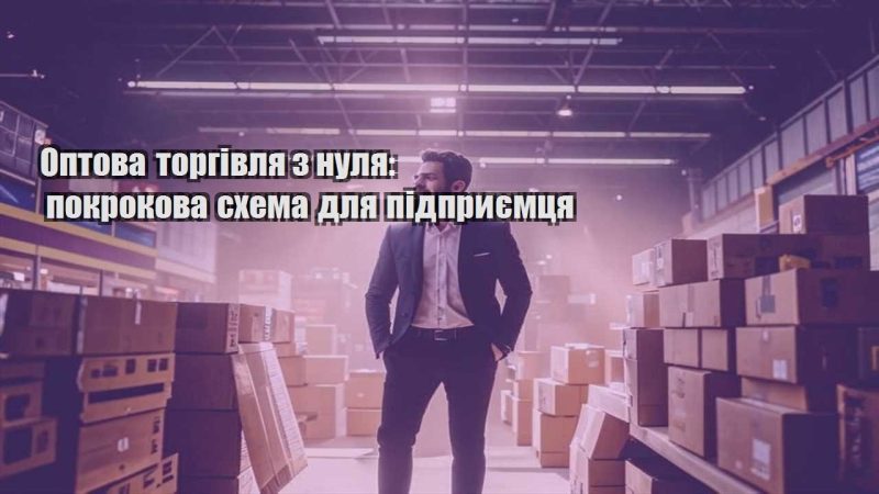 optova torgivlya z nulya pokrokova shema dlya pidpryyemczya