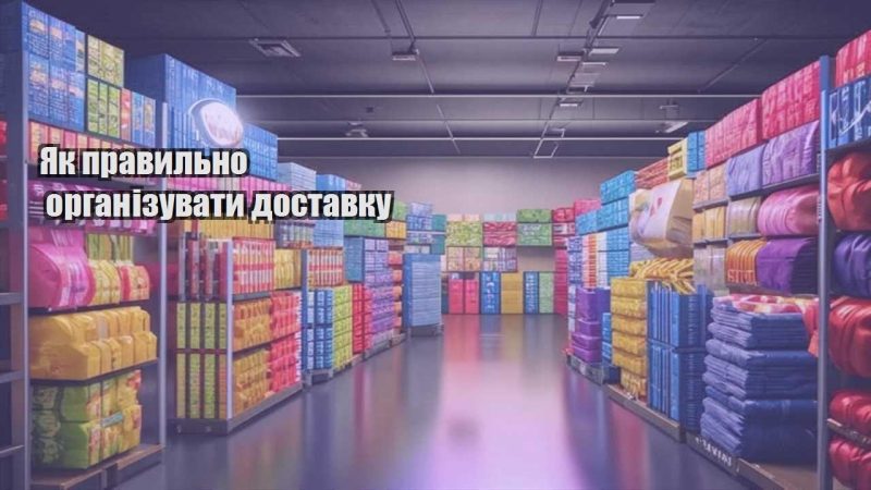 yak pravylno organizuvaty dostavku