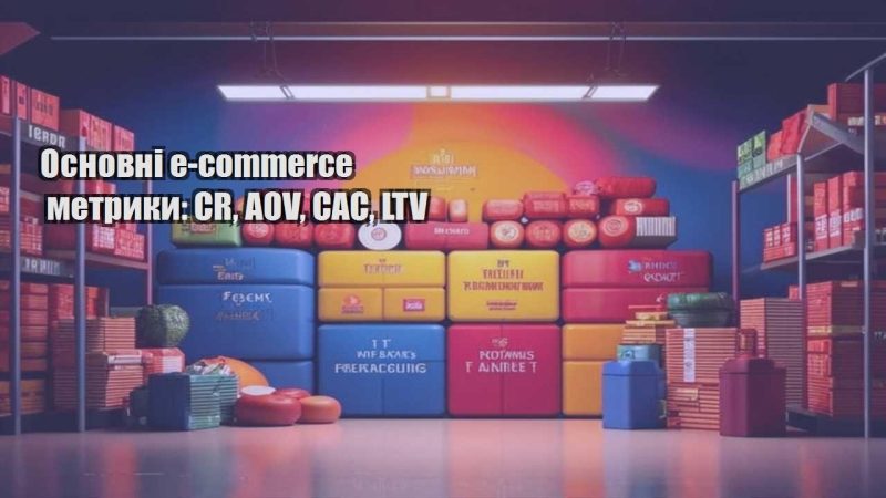 osnovni e commerce metryky cr aov cac ltv
