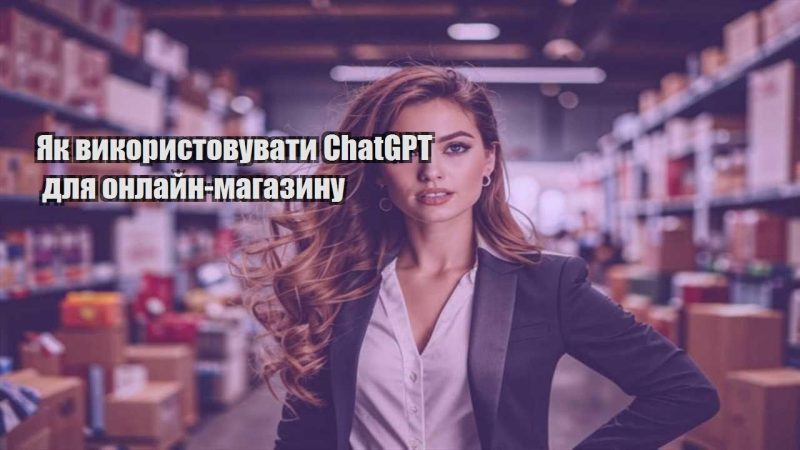 yak vykorystovuvaty chatgpt dlya onlajn magazynu
